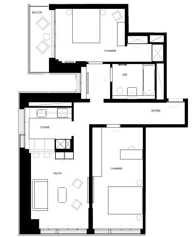 3 rooms apartment, photo 9 sur 9