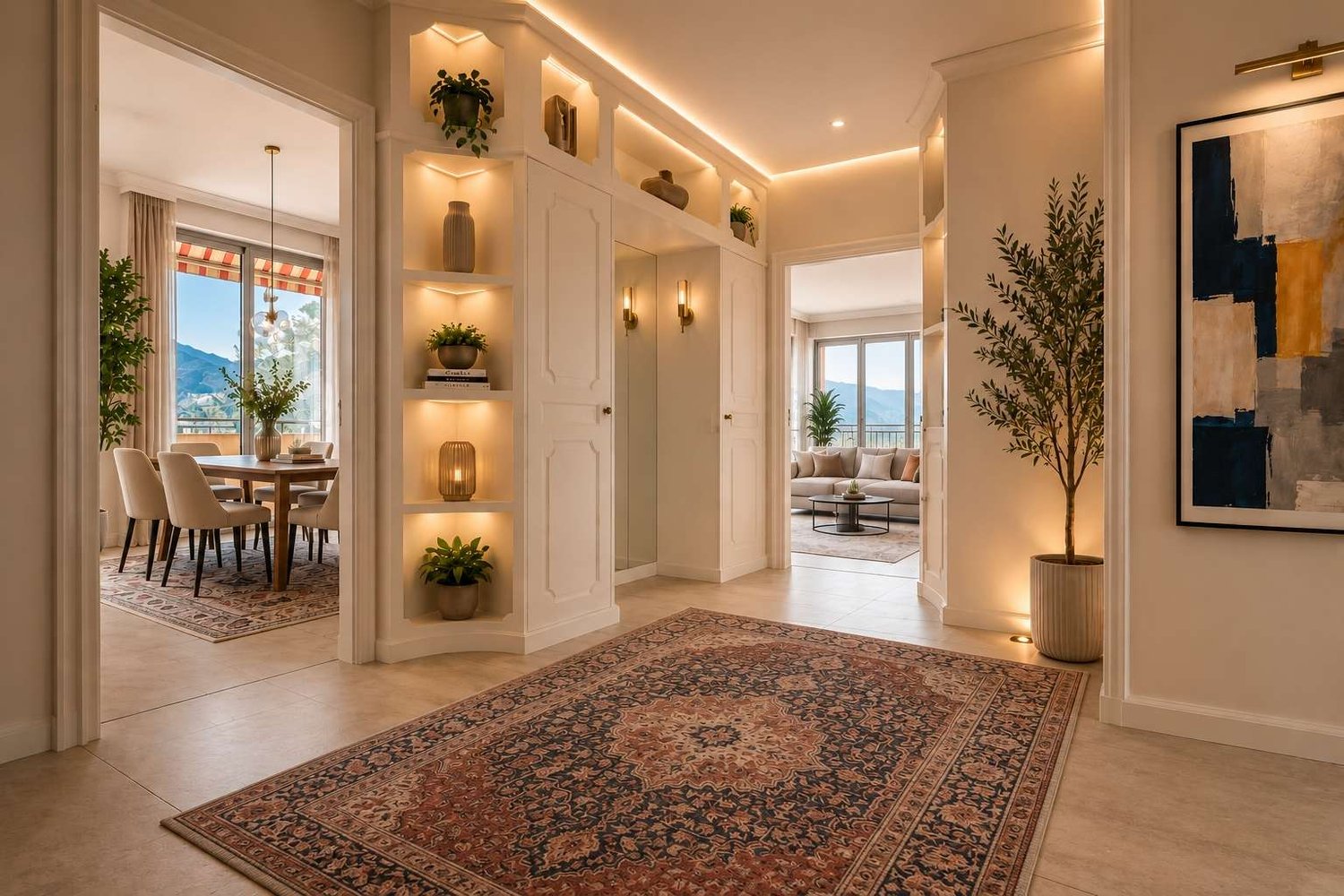 Appartement en attique de 5 pièces