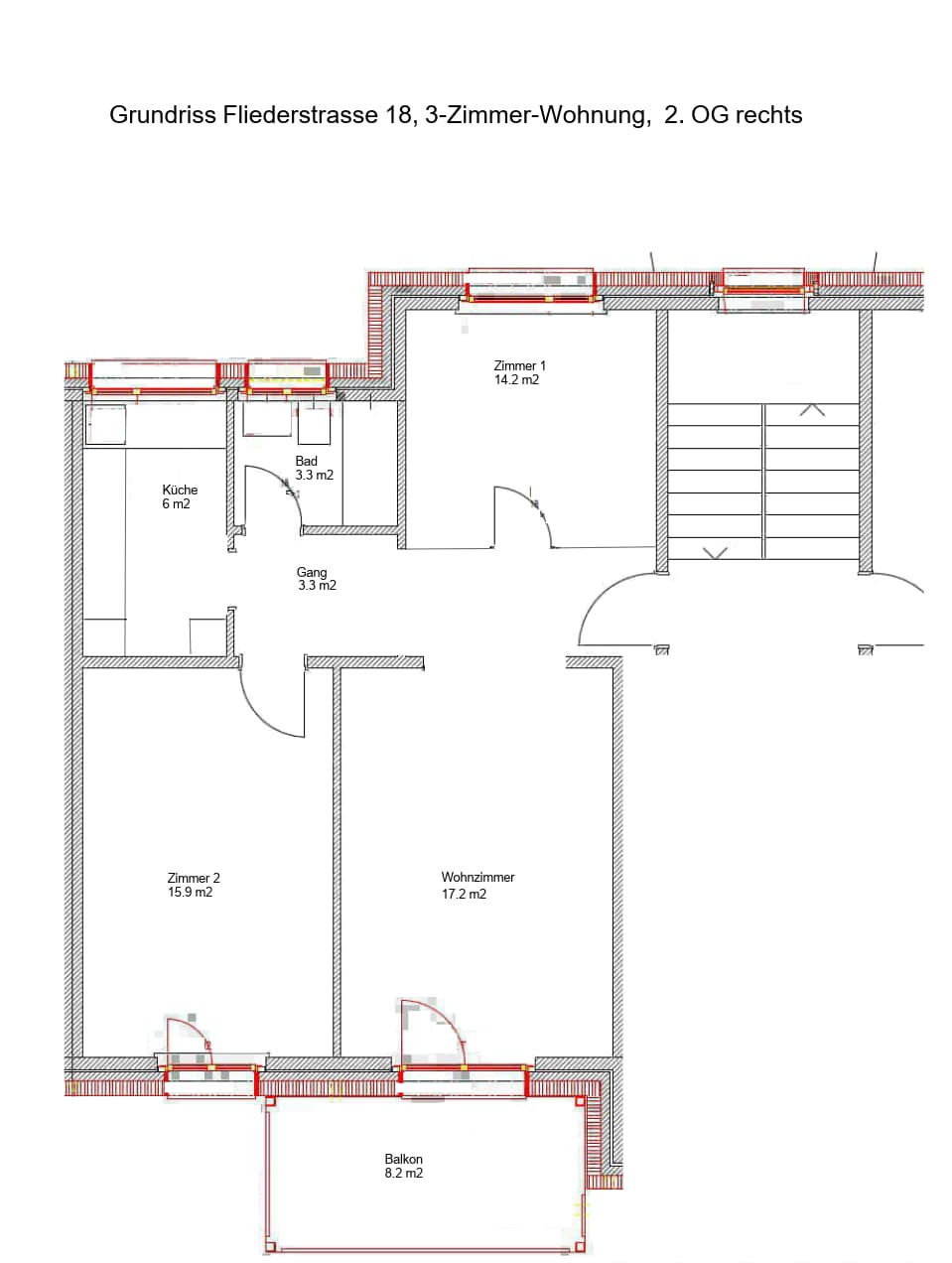 Appartement de 3 pièces, photo 9 sur 9