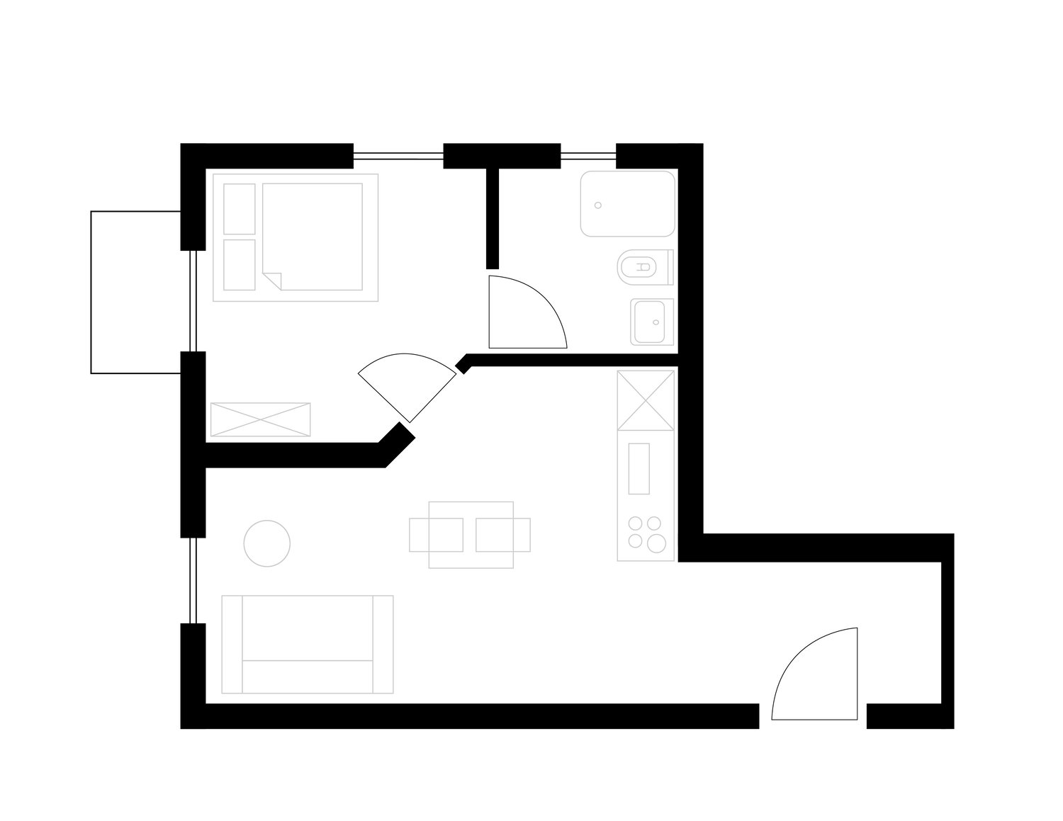 Appartement de 2 ½ pièces, photo 10 sur 10