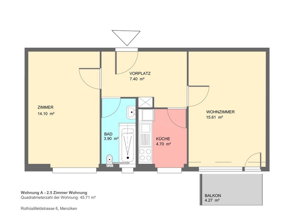 Appartement de 3 ½ pièces, photo 8 sur 8