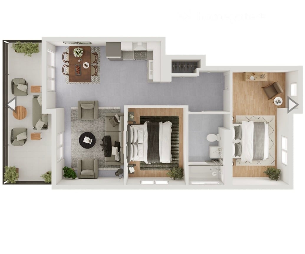 3 ½ Zimmer-Wohnung
