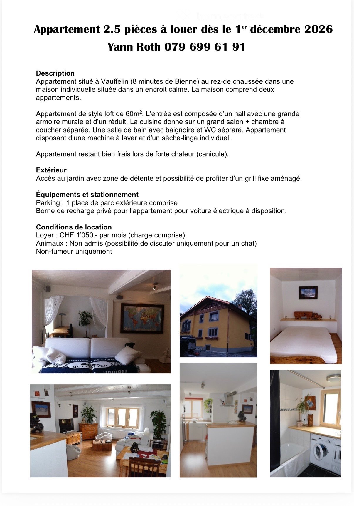 2 rooms apartment