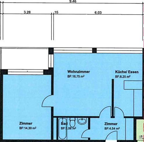 Appartement de 2 ½ pièces, photo 9 sur 10