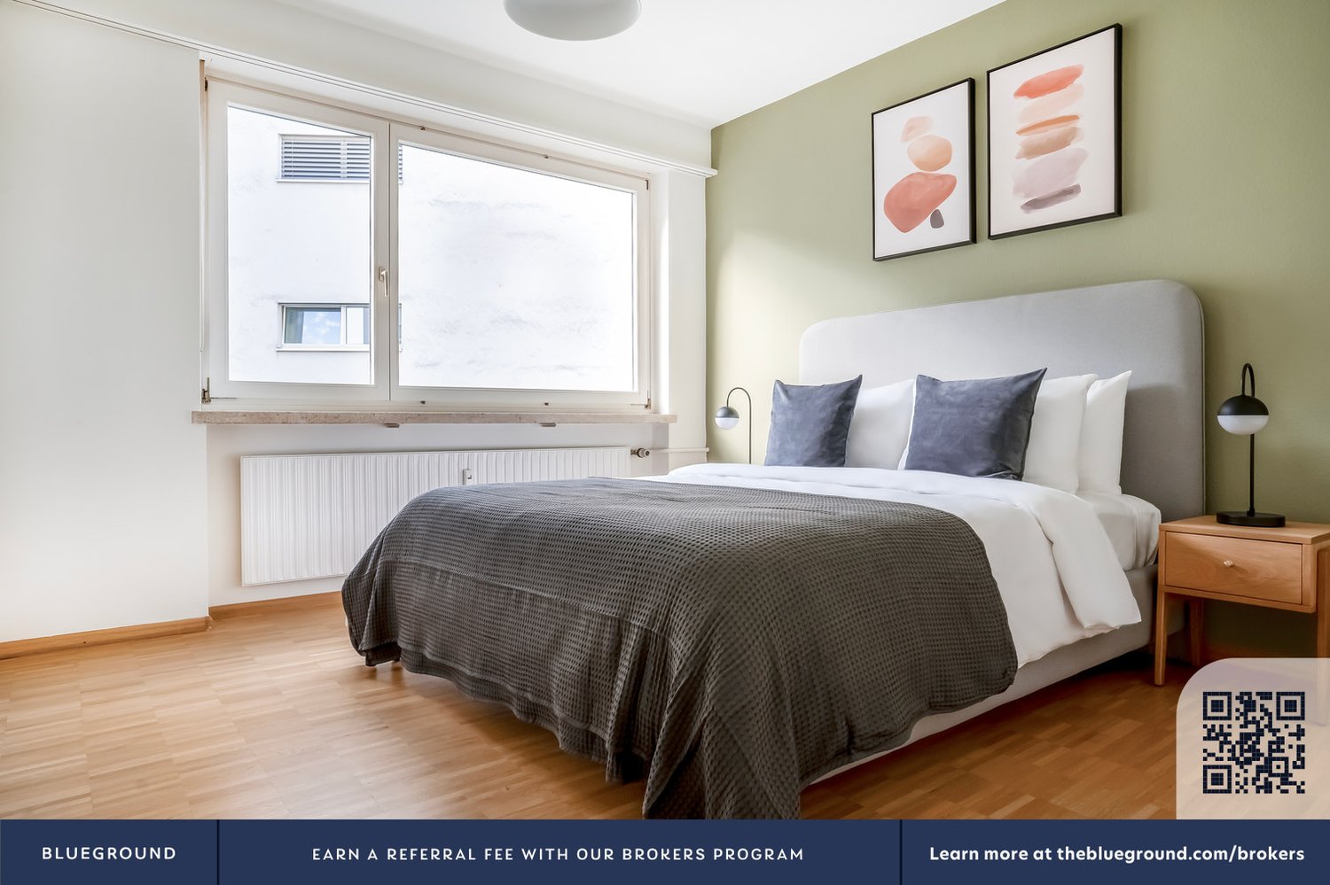 3 ½ rooms furnished flat