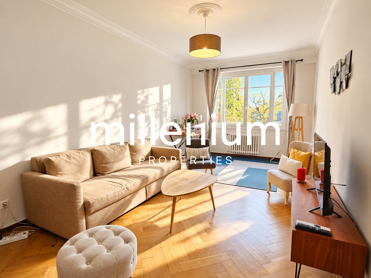 Appartement meublé de 3 pièces, photo 1 sur 5
