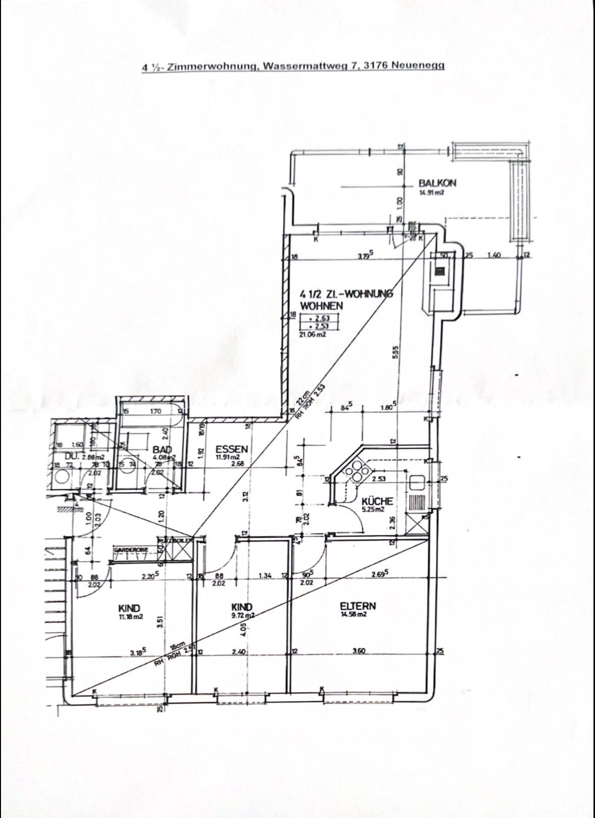 Appartement de 4 pièces, photo 2 sur 5