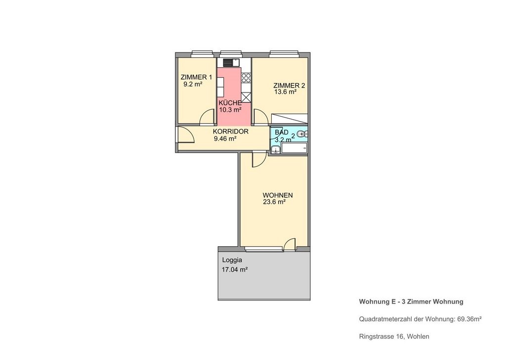 Appartement de 2 pièces, photo 10 sur 10