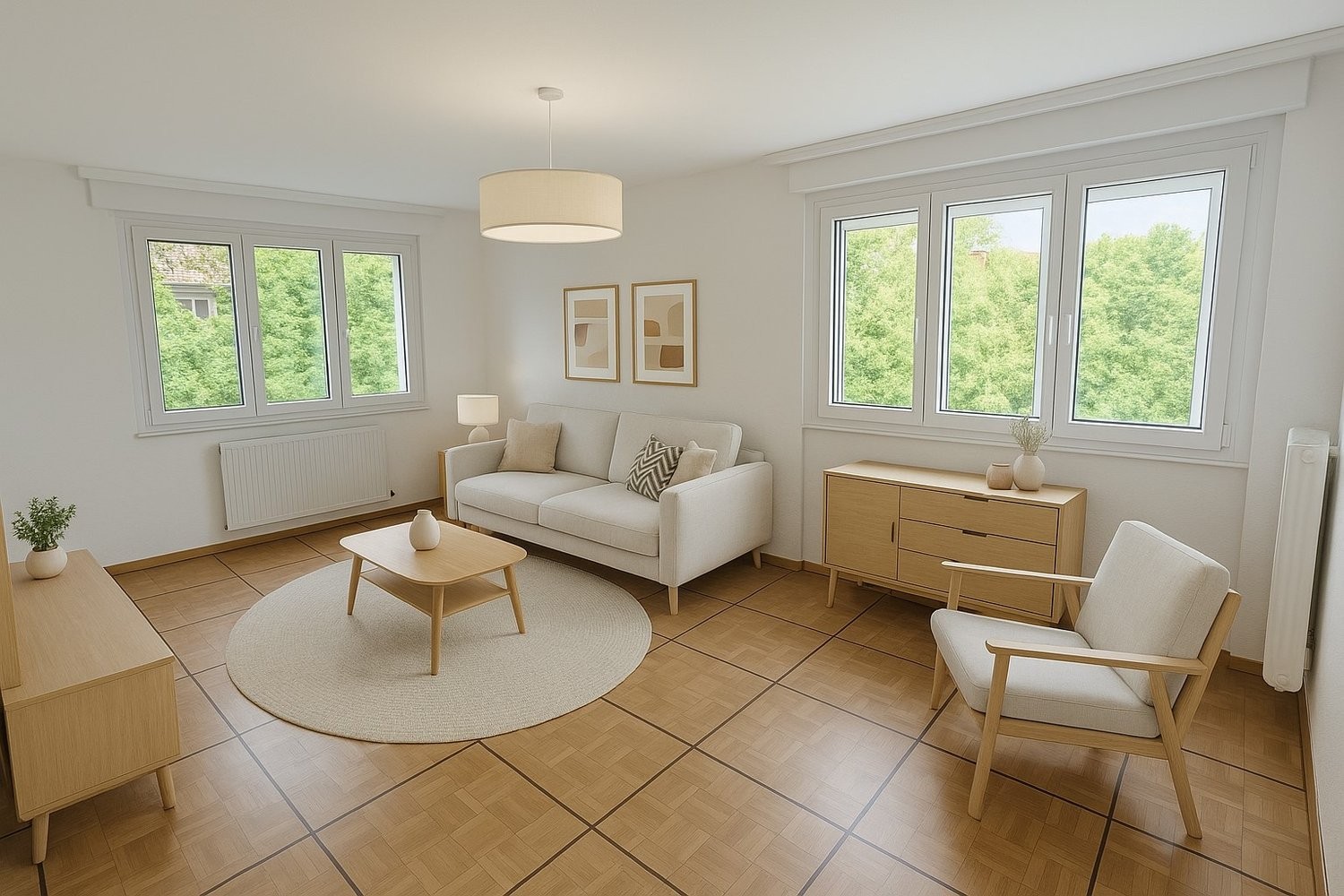 3 rooms apartment, photo 1 sur 6