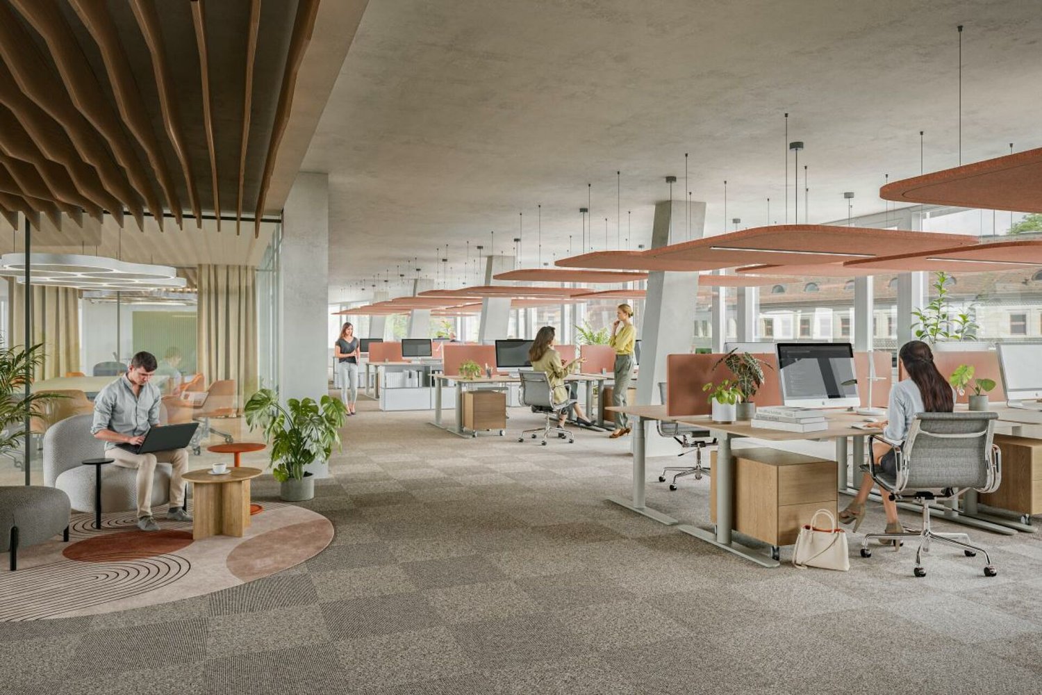 Bureau de 244m²