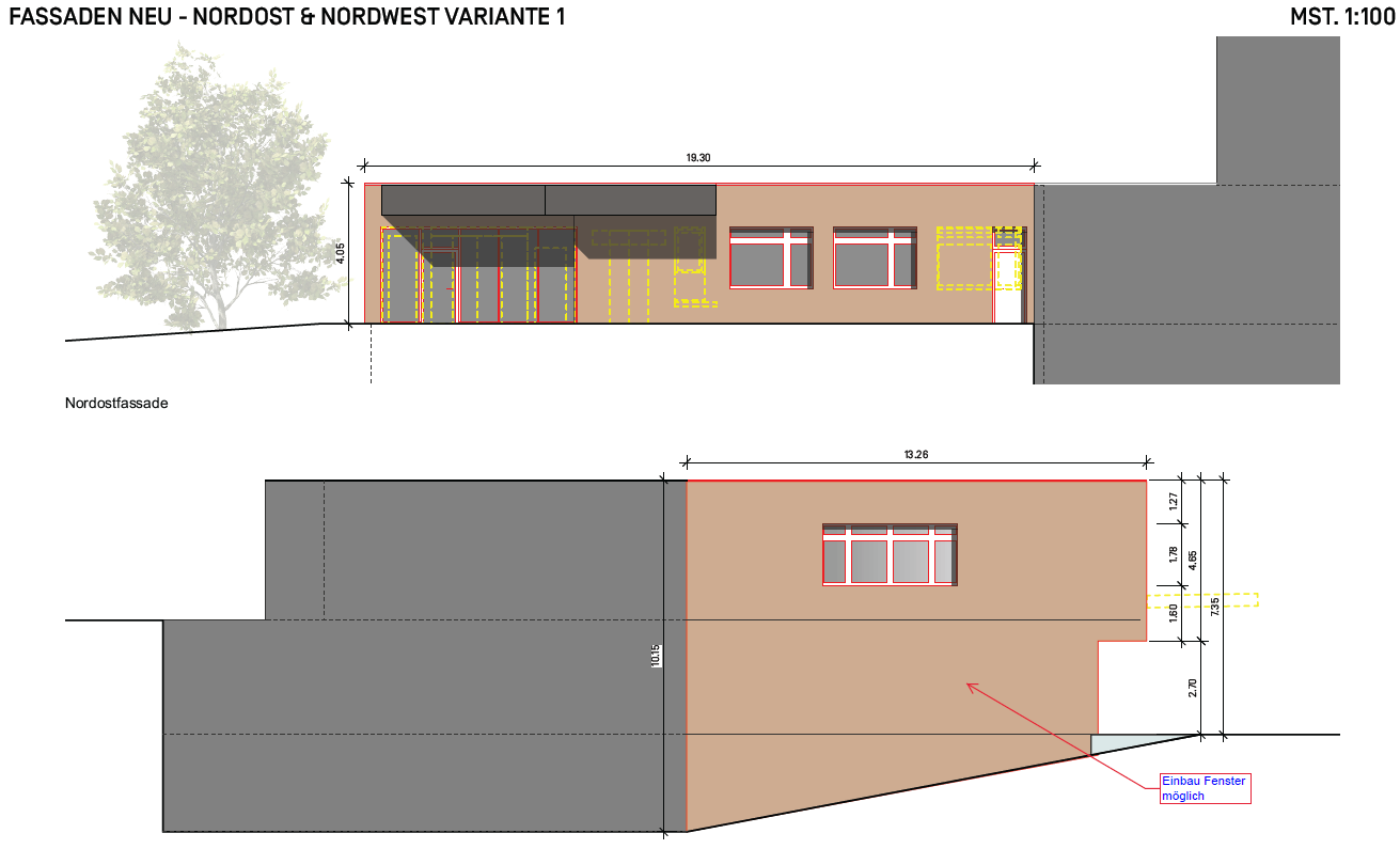 115m² bureau