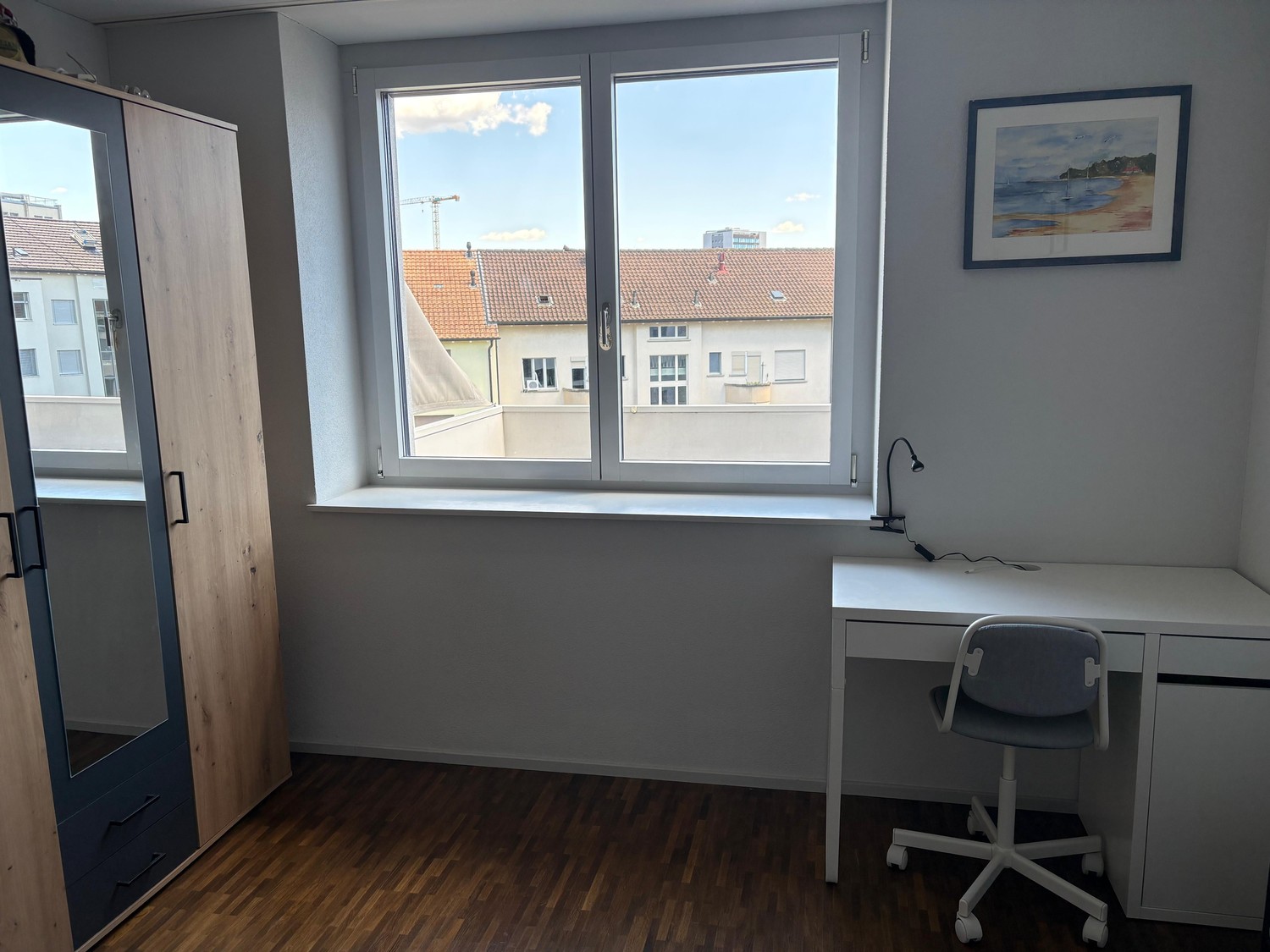 Chambre dans un appartement partagé