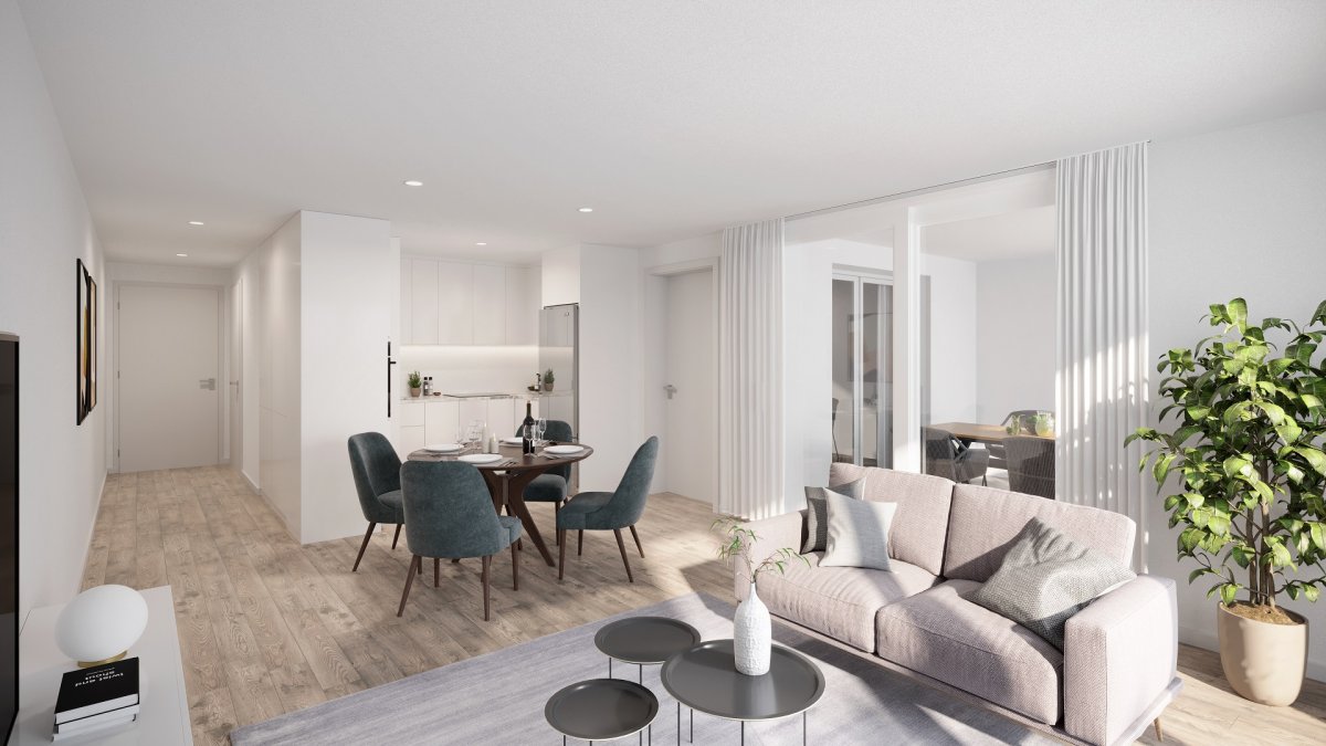 Appartement de 3 ½ pièces