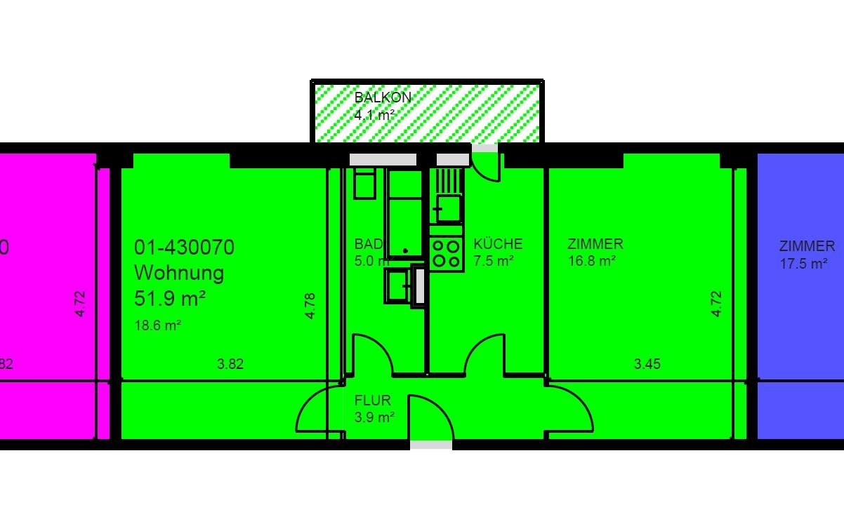 Appartement de 2 pièces, photo 8 sur 8