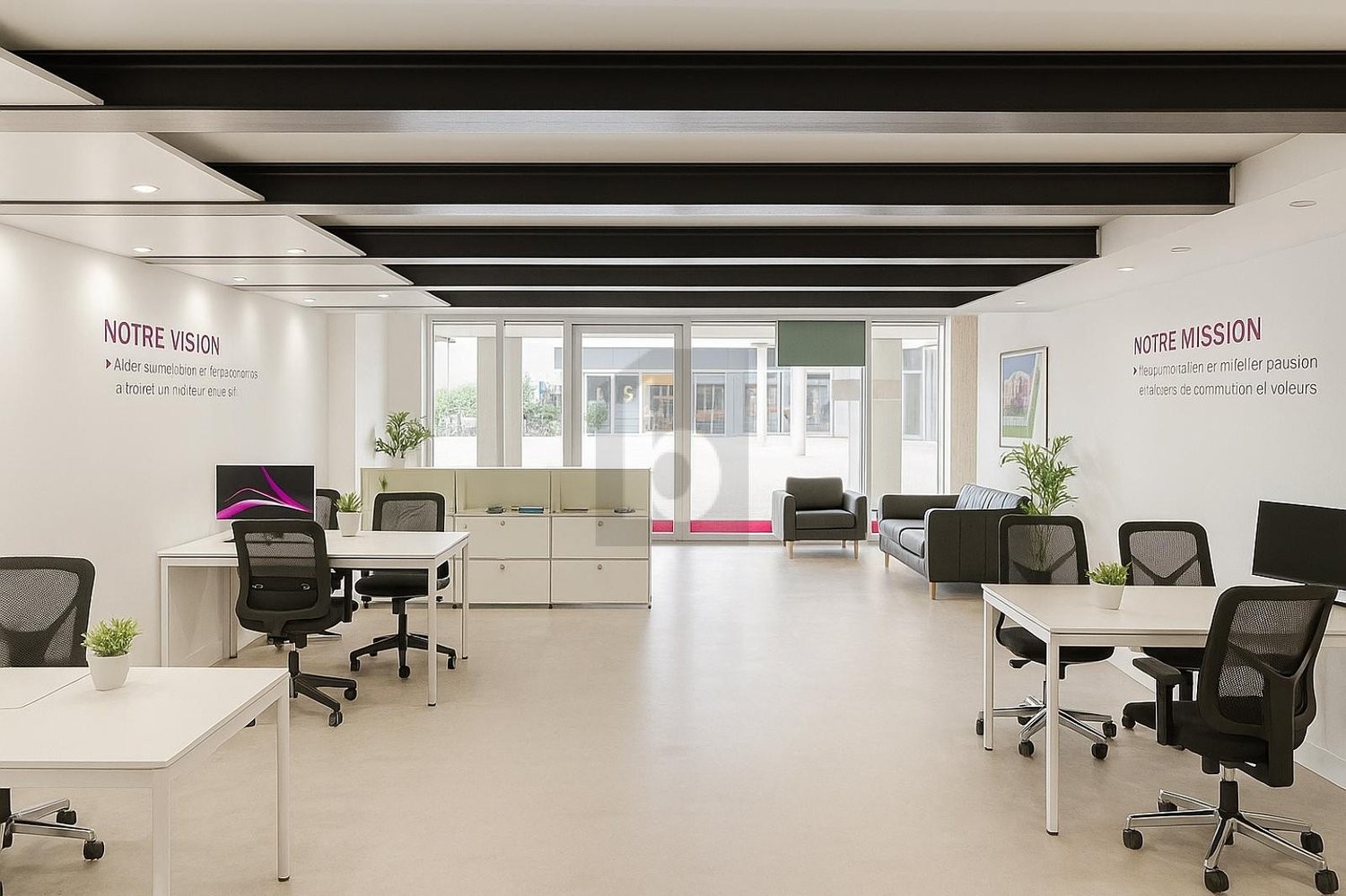 92m² office, photo 4 sur 4